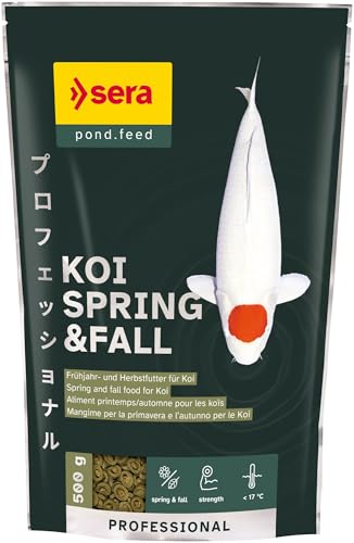 sera Koi Futter Professional Spring & Fall | Koifutter 500 g | leicht verdaulich unter 17°C | stärkt Immunsystem | Co-Extrusion Verfahren | Krankheitsvorbeugung | optimale Winter-Vorbereitung sera Koi Futter Professional Spring & Fall | Koifutter 500 g | leicht verdaulich unter 17°C | stärkt Immunsystem | Co-Extrusion Verfahren | Krankheitsvorbeugung | optimale Winter-Vorbereitung