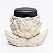 Angel Statue Crafted Stand Holder for Echo Dot 3rd Generation, Aleax Smart Home Speakers Holder Accessories | Multi-Functional DIY Succulents Planter with Drainage Hole, White