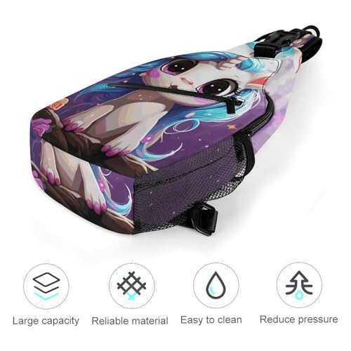 Sling Bag Crossbody Casual para Viaje y Senderismo miniatura 5