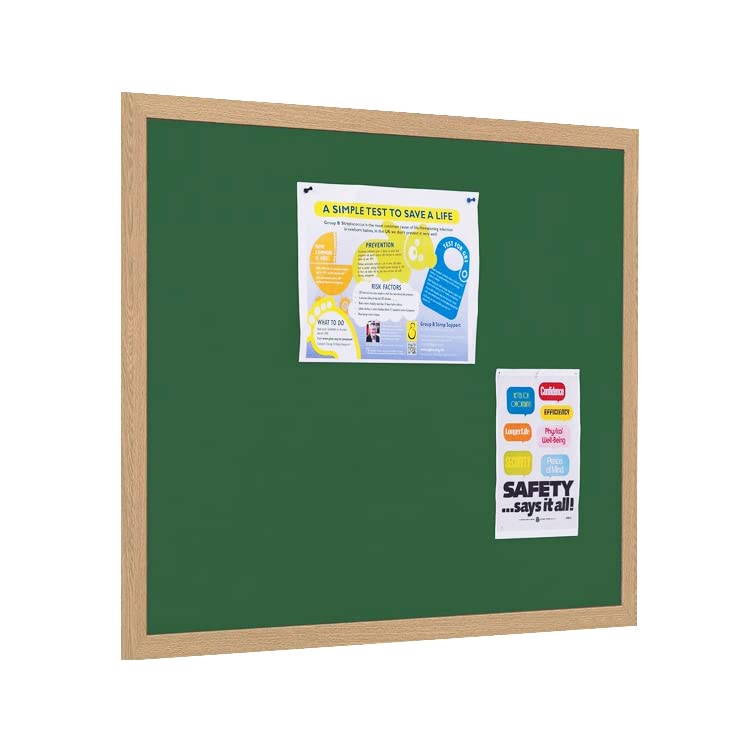 Eco Notice Boards - 1200mm x 900mm - Green