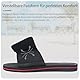 Ripord Herren Sandalen Verstellbare Latexsohle Pantoletten Badeschlappen Bequeme Anti-Rutsch-Pantoletten Sommer