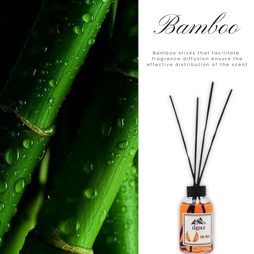 Difusor de varillas de bambú con aceites esenciales miniatura 3