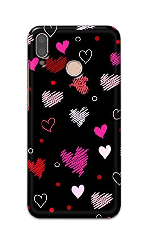 Image of PRINTFIDAA Vibrations of Love Hard Back Cover for Huawei P20 Lite /Huawei Nova 3e, ANE-LX1, ANE-LX2, ANE-LX3 Back Cover -(P6) KAT1009