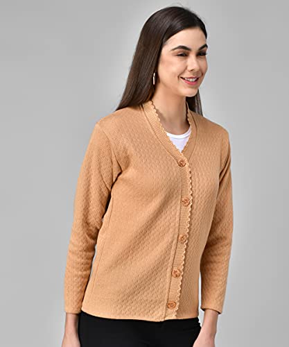 Image of eKools Women's Winterwear Woolen Sweater Cardigans