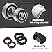Front Wheel Hub Bearings & Seals Kits Compatible with Suzuki LTZ400 LTZ250 LTR450 LT500 LT250 LT230 QuadRacer 250/450/500 QuadSport 230/250/400 QuadRunner 230