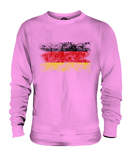 Sweat-shirt Allemagne respirant et chaud sweat drapeau délavé durable