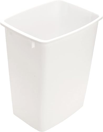 Yogui Home Living Cubo de basura de plástico  35 cuartos (9 galones)  Contenedor de basura interior para cocina, hogar, oficina y uso comercial