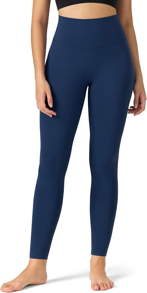 Women’s High‑Waist Yoga Leggings | Leggings with Slimming Design Technology Navy