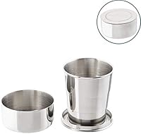 Algopix Similar Product 1 - AceCamp Stainless Steel Collapsible Cup