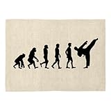 Matière : Polyester épais (320 g/m²), offrant un aspect lin raffiné et une grande résistance