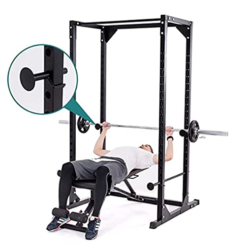 BodyTrain Heavy Duty Adjustable Power Rack Weight Lifting Cage & Pull Up Bar - Image 2