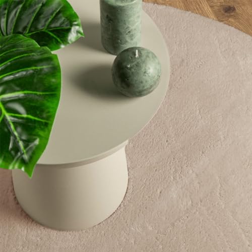 Tapis HUARTE 100% polyester résistant aspect fourrure moderne - 8