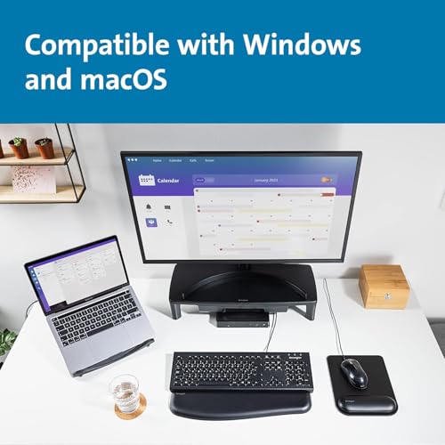 Kensington- wired keyboard for PC, Laptop, Desktop, Computer, notebook. USB Keyboard compatible with Dell, Acer, HP, Samsung and more, with UK layout - Black (1500109) - Image 4