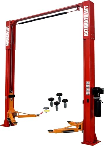 MOTOOL AK-M120 4HP 12000lbs Two Post Auto Lift 167”in Ultra High Free Shippping Auto Lift Car Lift Hoist Garage Shop Equipment(M120)