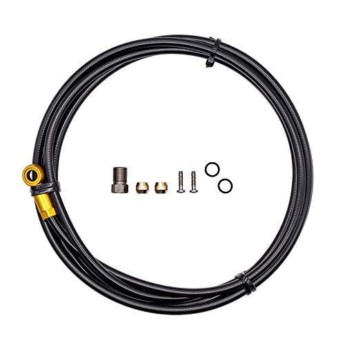 Bestpartscom Bicycle Hydraulic Disc Brake Hose Kit 2000Mm 65.6In For Shimano Bh90 System Deore Slx/Xt/Xtr/Zee M7000/M8000//M9000 Bh90-Sb (Gold) #TOP17