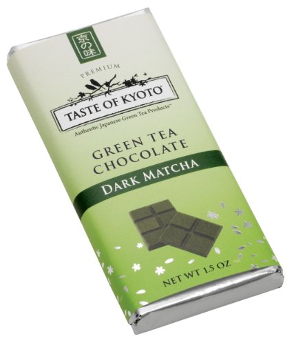 TASTE OF KYOTO Matcha Green Tea, Dark Chocolate, 1.50 Ounce