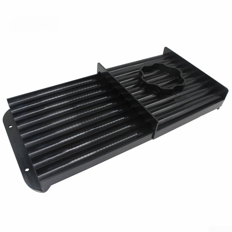Fishing Bait Rolling Plate Plastic Boilie Roller Tool for Fishing Bait Making Black Bait Kneading Board Smooth Shaping Table-Mounted Stable Design Multiple Sizes for Fishing(16mm)