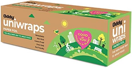 Oddy Uniwraps Food Wrapping Paper (11" x 100 Metres, Multicolor) & Oddy Uniwraps Food Wrapping Paper Sheets| 10x12 ", Pack of 100 Sheets