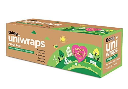 Oddy Uniwraps Food Wrapping Paper (11" x 100 Metres, Multicolor) & Oddy Uniwraps Food Wrapping Paper Sheets| 10x12 ", Pack of 100 Sheets