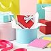 Paper Junkie 48 Pack Colorful Mini Blank Books, Bulk Pocket Sized Notebooks for Kids, 4x4 In Small Notepads Journals for Drawing Writing (6 Colors)
