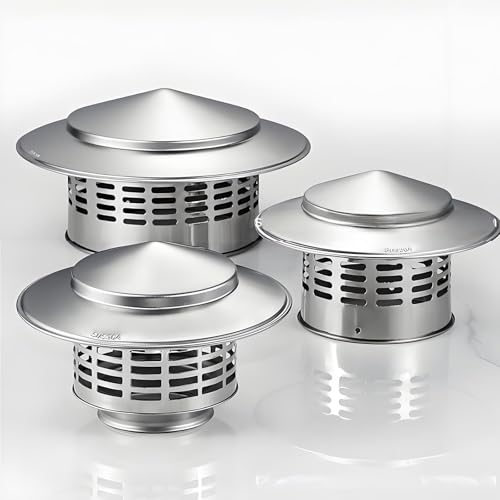 Chapeau de ventilation en acier inoxydable 304 supérieur