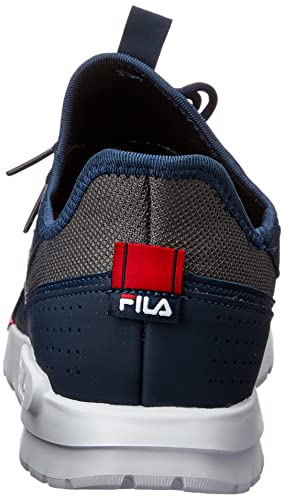 Tenis Fila Tr Knit, Masculino, Marinho/Vermelho/Branco, 41