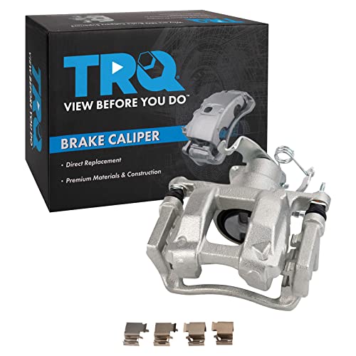 Image of TRQ Rear Right Brake Caliper w /Bracket Passenger Side | For 2015-2019 Ford Transit-150 Transit-250 Transit-350 Transit-350 HD