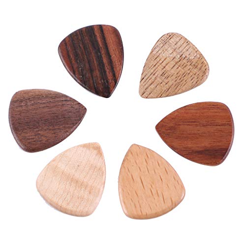 Hfior Médiator en bois pour guitare électrique, acoustique ou basse - Les Beatles, Paul McCartney, John Lennon, RIngo Starr, George Harrison Hfior Médiator en bois pour guitare électrique, acoustique ou basse – Image 7