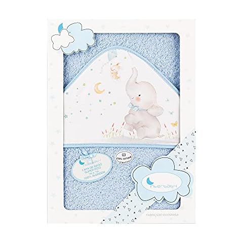 Capa de baño ELEFANTE azul de Interbaby Cover