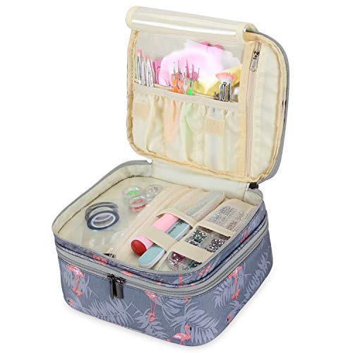 Luxja Nagellack Aufbewahrung Tasche, Nagellack Box, Aufbewahrung für Nagellack-Hält 30 Flaschen (15ml - 0,5 fl.oz… – Bild 3