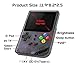2021 Upgraded Opening Linux Tony System Handheld Game Console , Retro Game Console with 64G TF Card 5000 Classic Games 3 Inch IPS Screen