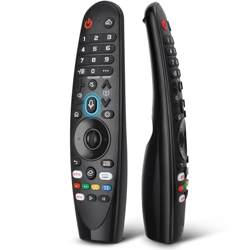 Voice Magic Fernbedienung für LG Fernseher UHD OLED QNED NanoCell 8K 4K Smart TVs, Magic Remote Ersatz für Original AKB75855501 AN-MR20GA MR21GA MR22GA MR19BA