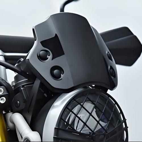 Déflecteurs vent moto Scrambler 400 X pour balades et roadtrips
