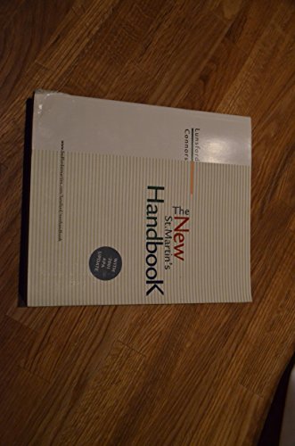 The New St. Martin's Handbook: With 2001 Apa Up... 0312395523 Book Cover