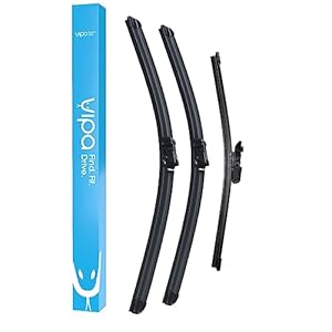 Vipa Wiper Blade Set fits: SKODA YETI SUV May 2009 to Dec 2017