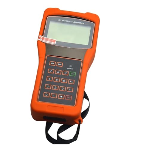 TUF-2000H-TM-1+TS-2 ハンドヘルド超音波流量計 TS-2 DN15-DN100 TM-1 DN50-DN700 クランプオン流量計 LCD ディスプレイ付き 水・油・海水・廃水などの液体の測定(TUF-2000H-TS2)
