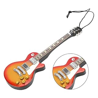 Orgin Modèle de Guitare, Surfaces de lissage exquise Mini Guitare Miniature à Large Application pour la décoration de… - Les Beatles, Paul McCartney, John Lennon, RIngo Starr, George Harrison Orgin Modèle de Guitare, Surfaces de lissage exquise Mini Guitare Miniature à Large Application pour la décoration de… – Image 4