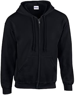 Gildan heavy blend hoodie black L (GD58)