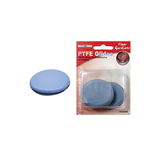 Teflon Furniture Sliders for Carpet Best 4Pack 1.2 inch Stickon Furniture Moving Pads