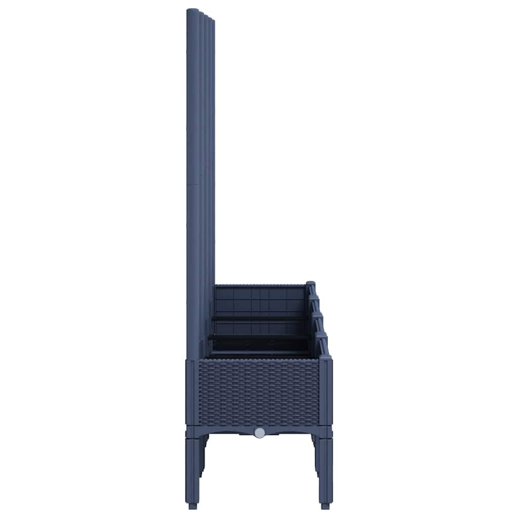 vidaXL Garden Planter with Trellis - Image 7