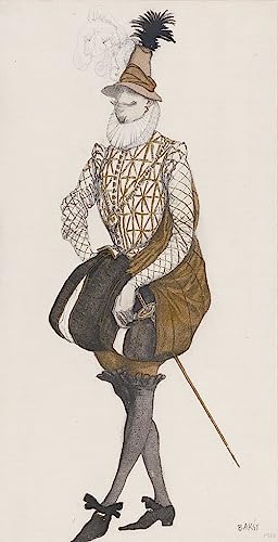 Impression Toile Ballet Leon Bakst Grand Format Poster 60x90cm