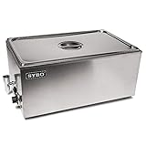 SYBO Commercial Grade Stainless Steel Bain Marie Buffet Food Warmer Steam Table for Catering and...