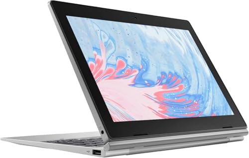 Lenovo IdeaPad D330 2 en 1 Portátil con Pantalla táctil de 10,1 Pulgadas (1280 x 800), Intel Celeron N4000, 4 GB de RAM, SSD de 64 GB, Teclado japonés QWERTY, Windows 11 Pro (reacondicionado) - imagen 2