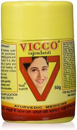 Vicco Vajradanti Pó Dental Ayurvédico 100g: Eficácia e Benefícios para Seus Dentes