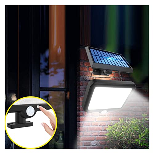 Luz de pared solar 72COB con sensor de movimiento y 3 modos de iluminacion 4