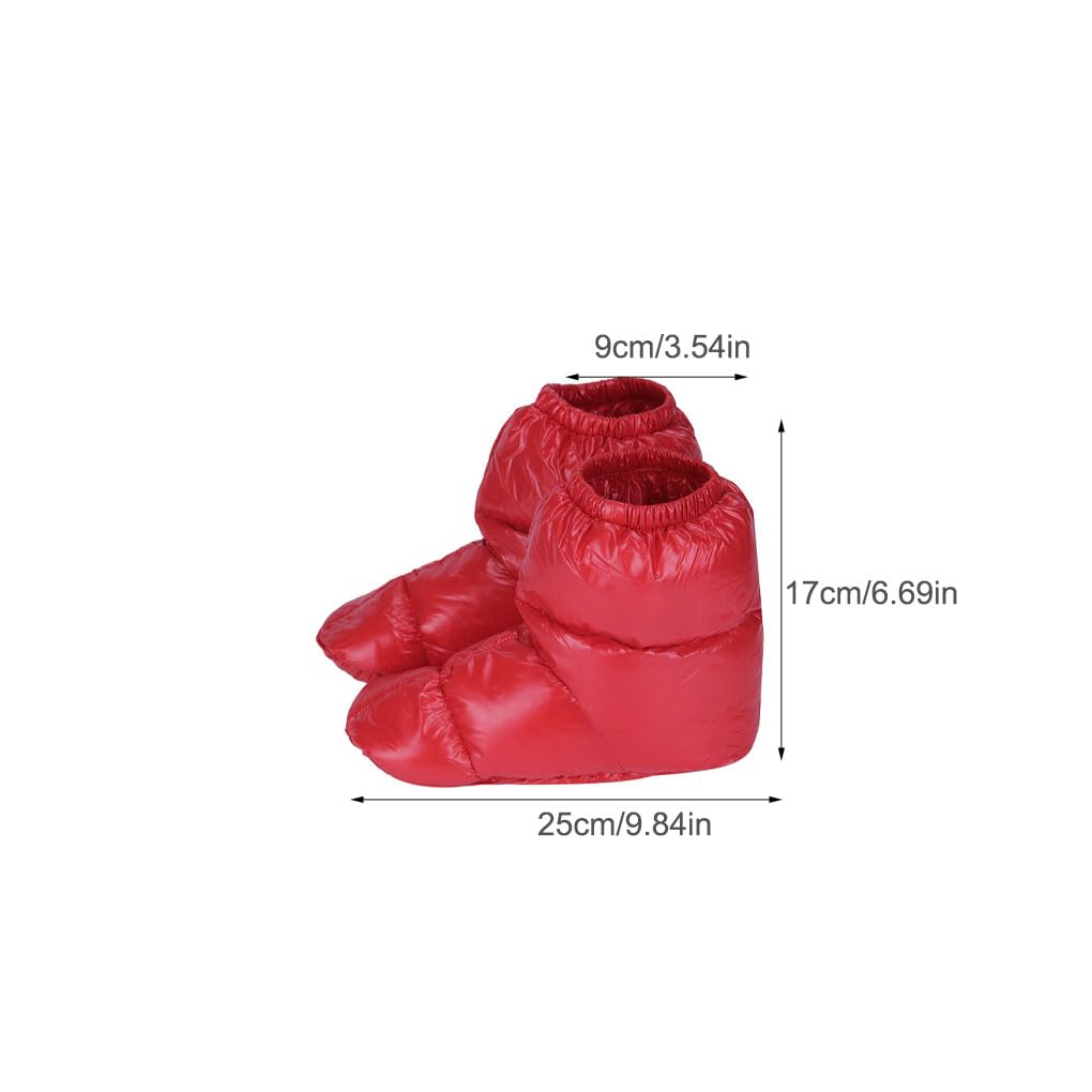 2 sztuki zimowe botki skarpetki unisex kapcie buty pokrowce oddychające wielokrotnego użytku puchowe obuwie muły przytulne ocieplacze kalosze niebieskie m