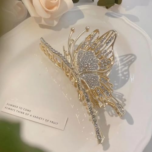 Image of Flower Queen Hair Clutcher For Women | Stylish Hair Claw For Girls | Trendy Alloy Metal Clip | Premium & Fashionable Girls Hair Accessories | Suitable In Various Occasions | Pack Of 1