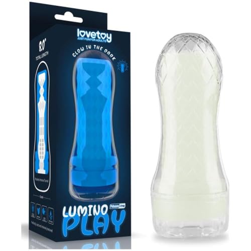 Lovetoy Lumino Play 1 Masturbateur Glow In The Dark Ø8x20,5 cm