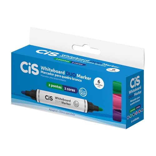 Marcador, CIS, 54.3900, Sortidas, pacote de 6