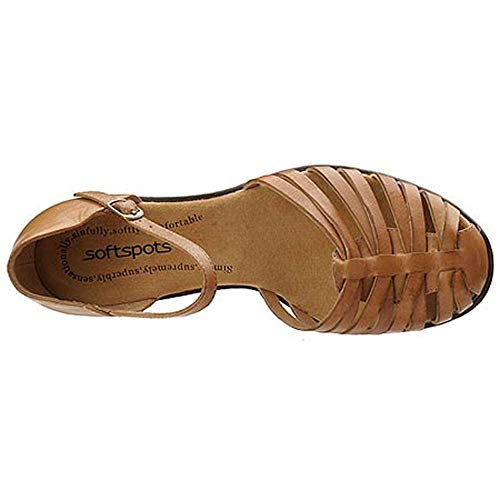 softspots Women's Tan Leather Tatianna 7.5 B(M) US3